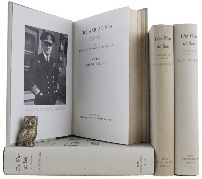 Item #125926 THE WAR AT SEA 1939-1945. Captain S. W. Roskill.