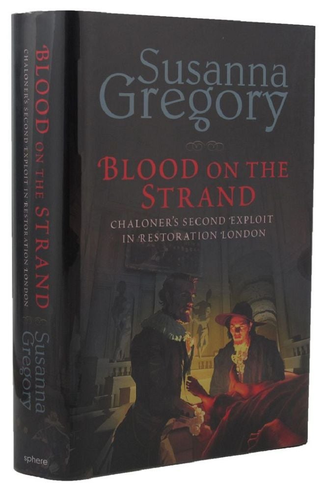 Item #127163 BLOOD ON THE STRAND. Susanna Gregory, Elizabeth Cruwys, Pseudonym.