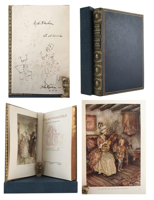 Item #128030 THE VICAR OF WAKEFIELD. Oliver Goldsmith, Arthur Rackham.