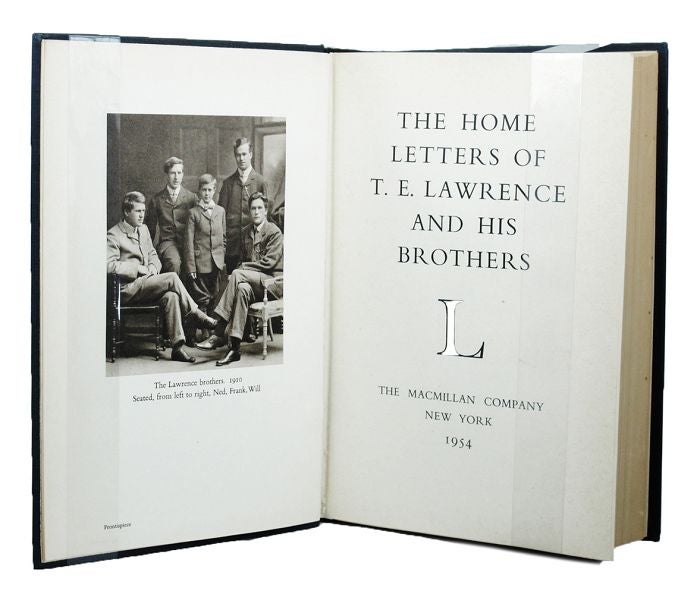 Item #132339 THE HOME LETTERS OF T. E. LAWRENCE AND HIS BROTHERS. T. E. Lawrence.