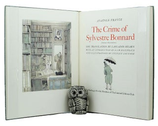 Item #133778 THE CRIME OF SYLVESTRE BONNARD [Member of the Institute]. Anatole France