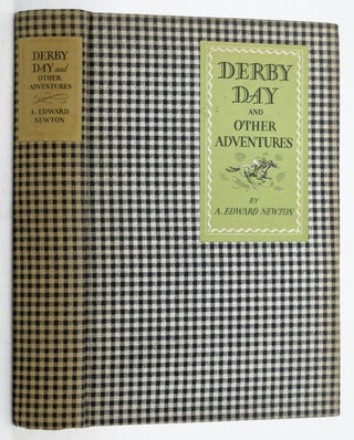 Item #134209 DERBY DAY AND OTHER ADVENTURES. A. Edward Newton