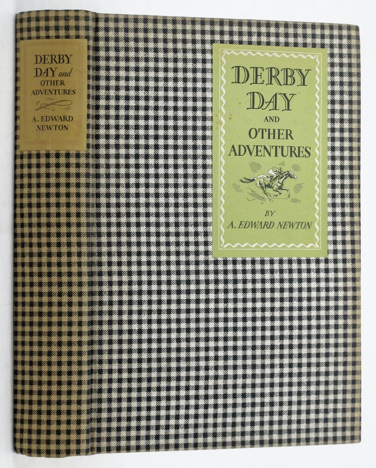 Item #134209 DERBY DAY AND OTHER ADVENTURES. A. Edward Newton.