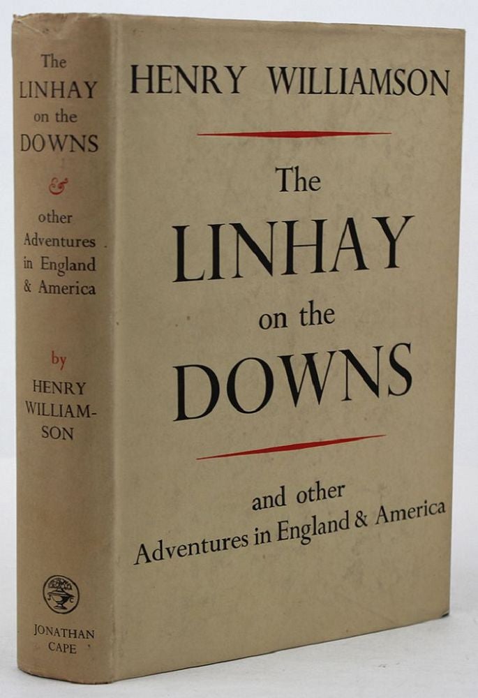 Item #135087 THE LINHAY ON THE DOWNS. Henry Williamson.