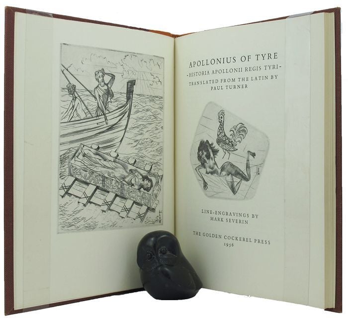 Item #135660 APOLLONIUS OF TYRE: Historia Apollonii Regis Tyri. Paul Turner.
