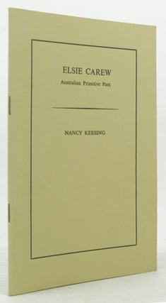 Item #136119 ELSIE CAREW:. Elsie Carew
