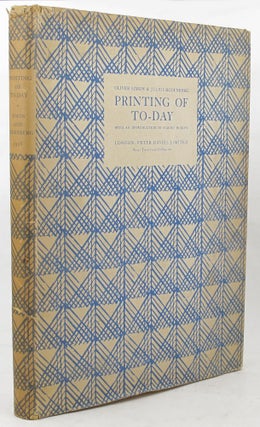 PRINTING OF TO-DAY.