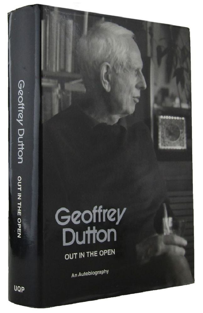 Item #138125 OUT IN THE OPEN. Geoffrey Dutton.
