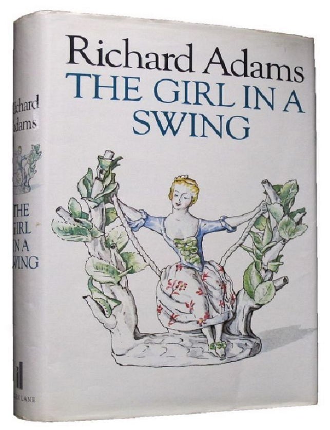 Item #139939 THE GIRL IN A SWING. Richard Adams.