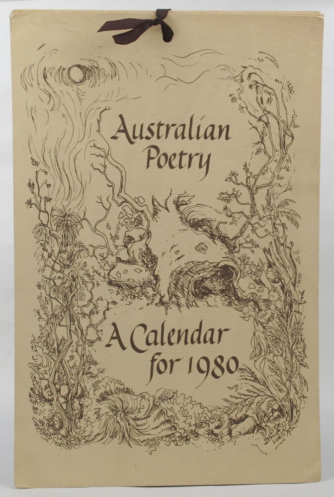 Item #141611 AUSTRALIAN POETRY: A CALENDAR FOR 1980. Christine Farmer, Calligrapher.