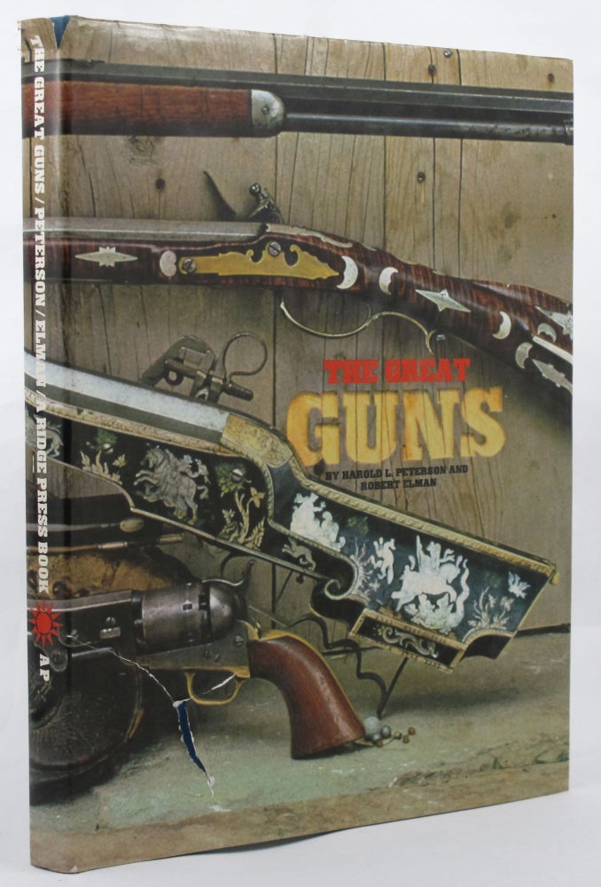Item #141683 THE GREAT GUNS. Harold L. Peterson, Robert Elman.