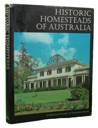 Item #142405 HISTORIC HOMESTEADS OF AUSTRALIA. Volume One. Australian Council of National Trusts