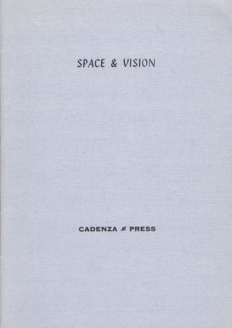 Item #142466 SPACE & VISION. G. A. Beale.