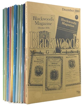 Item #144018 BLACKWOOD'S MAGAZINE: Volumes 328 and 329, Numbers 1972-1982, February to December,...