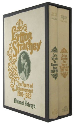 Item #145066 LYTTON STRACHEY: A Critical Biography. Lytton Strachey, Michael Holroyd