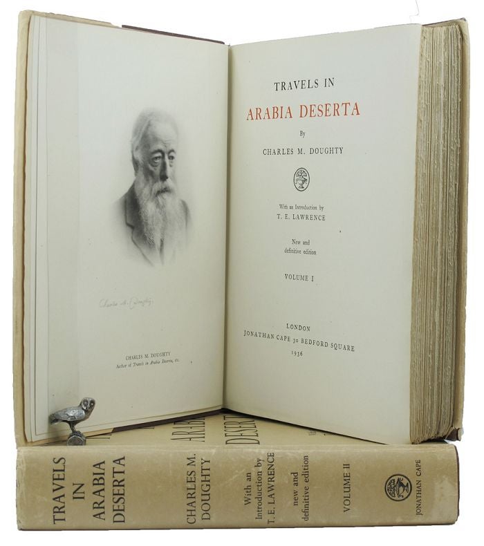 Item #147257 TRAVELS IN ARABIA DESERTA. T. E. Lawrence, Charles M. Doughty, Introduction.