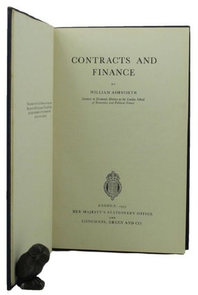 Item #148228 CONTRACTS AND FINANCE. William Ashworth