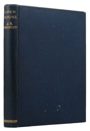 Item #148314 OPEN HOUSE: A book of essays. J. B. Priestley