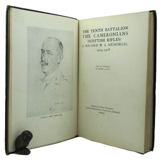 Item #149223 THE TENTH BATTALION THE CAMERONIANS (Scottish Rifles): a record & a memorial...
