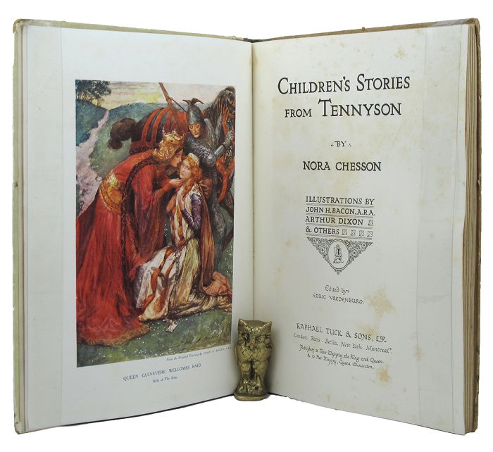 Item #151462 CHILDREN'S STORIES FROM TENNYSON. Nora Chesson.