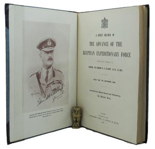 Item #151745 A BRIEF RECORD OF THE ADVANCE OF THE EGYPTIAN EXPEDITIONARY FORCE:. T. E. Lawrence,...