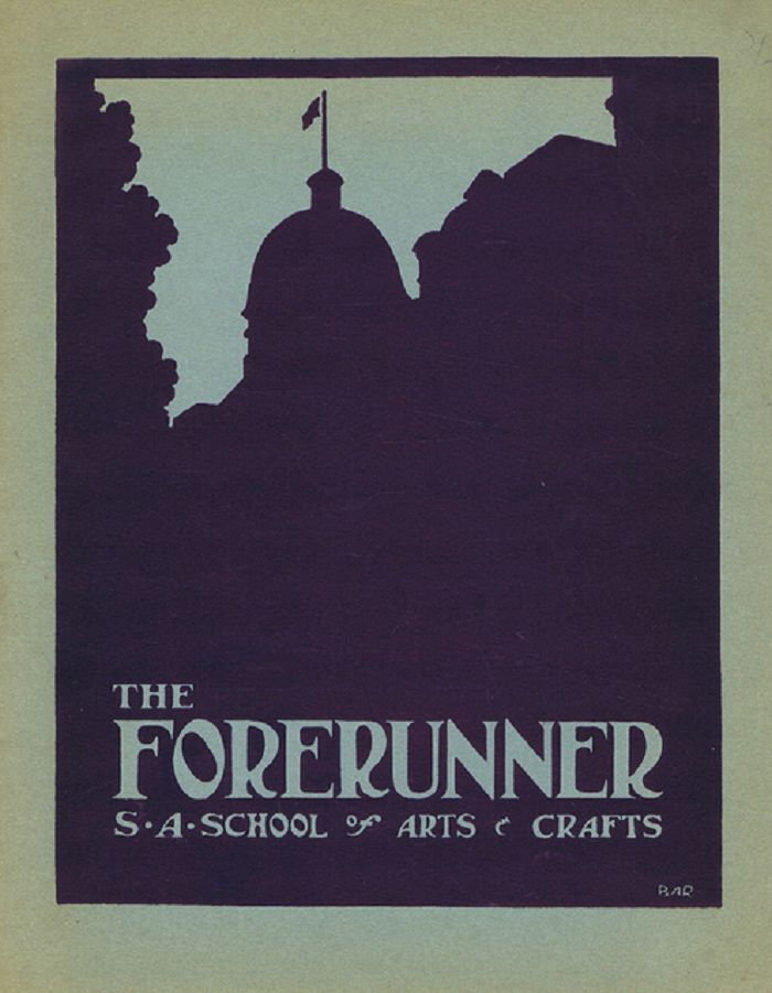THE FORERUNNER. Volume IV, October, 1933. Magazine of S.A. School of ...