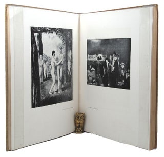 Item #151954 GEORGE W. BELLOWS: his lithographs. Geoge W. Bellows, Emma S. Bellows, Compiler