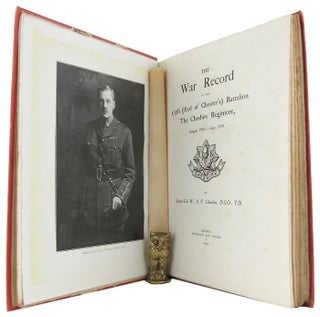 Item #152344 THE WAR RECORD OF THE 1/5th (EARL OF CHESTER'S) BATTALION THE CHESHIRE REGIMENT,...
