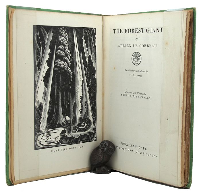 Item #153190 THE FOREST GIANT. T. E. Lawrence, J. H. Ross, Adrien Le Corbeau, Rudolf Bernhardt, Pseudonym.