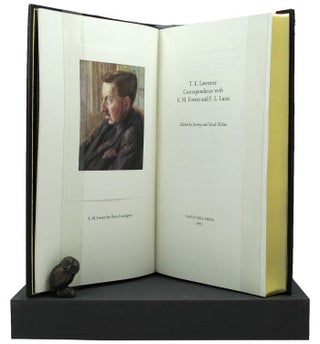 Item #153193 T. E. LAWRENCE: CORRESPONDENCE WITH E. M. FORSTER AND F. L. LUCAS. T. E. Lawrence