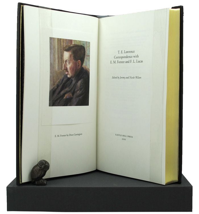 Item #153193 T. E. LAWRENCE: CORRESPONDENCE WITH E. M. FORSTER AND F. L. LUCAS. T. E. Lawrence.