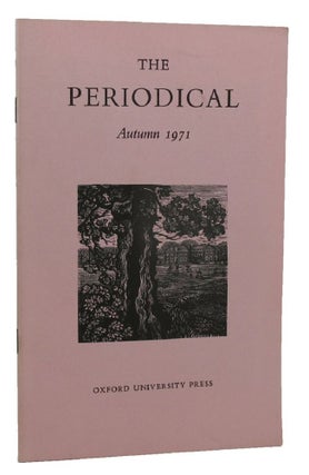 Item #154905 THE PERIODICAL. Oxford University Press