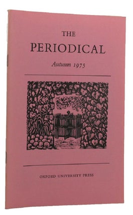Item #154910 THE PERIODICAL. Oxford University Press