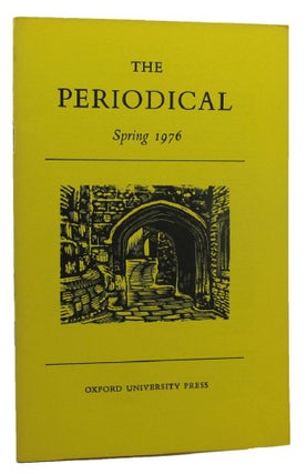 Item #154911 THE PERIODICAL. Oxford University Press