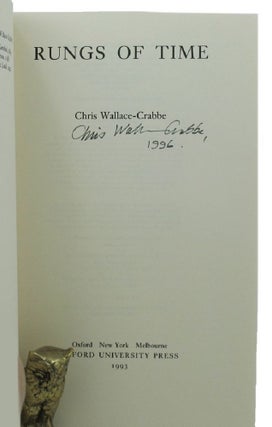Item #156090 RUNGS OF TIME. Chris Wallace-Crabbe