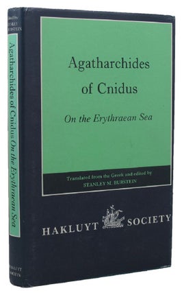 Item #156527 ON THE ERYTHRAEAN SEA. Agatharchides of Cnidus