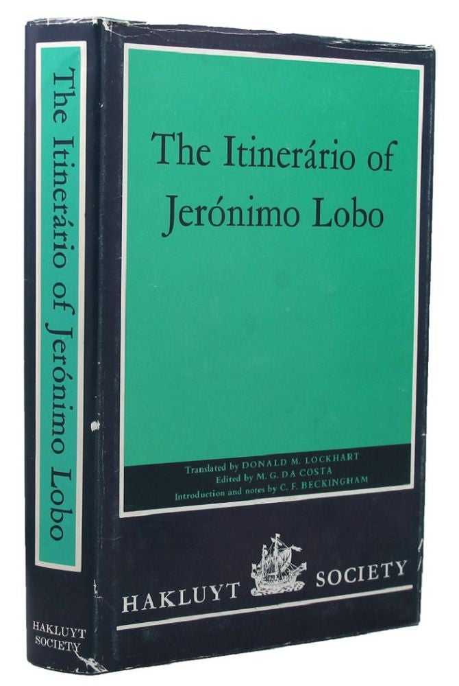 Item #156545 THE ITINERARIO OF JERONIMO LOBO. Jeronimo Lobo.