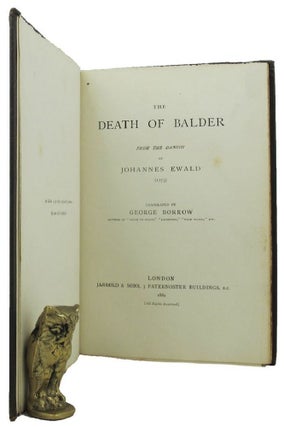 Item #157030 THE DEATH OF BALDER. George Borrow
