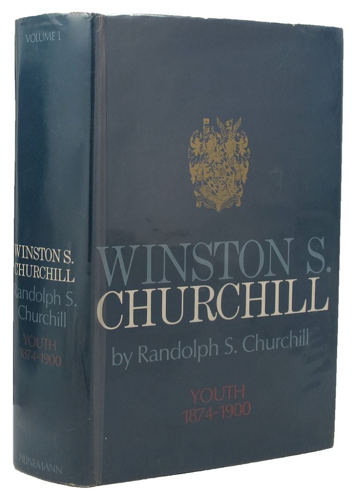 Item #157146 WINSTON S. CHURCHILL. Volume I, Youth 1874-1900. Winston S. Churchill, Randolph S. Churchill.