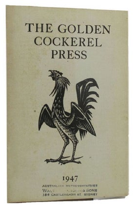 Item #158483 THE GOLDEN COCKEREL PRESS 1947. Golden Cockerel Press Catalogue LXXX i