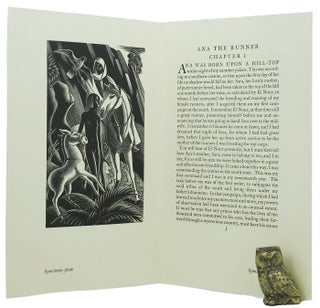 Item #158507 ANA THE RUNNER by Patrick Miller. Golden Cockerel Press Prospectus P122 ii