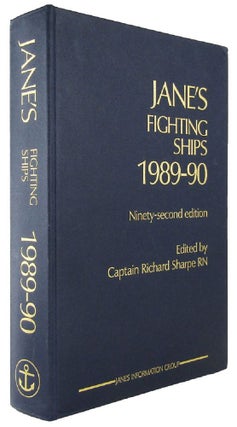 Item #158870 JANE'S FIGHTING SHIPS 1989-90. Jane's Fighting Ships, Captain Richard Sharpe
