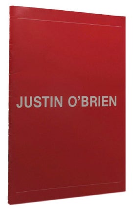 Item #159197 JUSTIN O'BRIEN. Justin O'Brien
