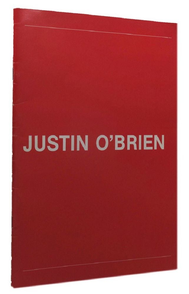 Item #159197 JUSTIN O'BRIEN. Justin O'Brien.