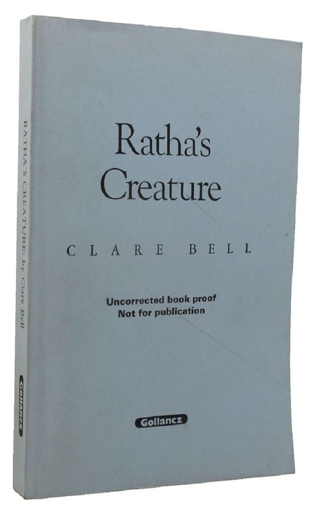 Item #159320 RATHA'S CREATURE. Clare Bell.