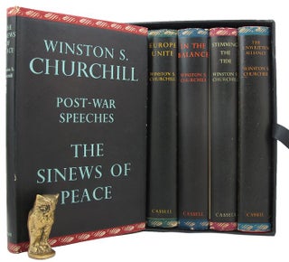 Item #159617 POST-WAR SPEECHES (1948-1961). Winston S. Churchill