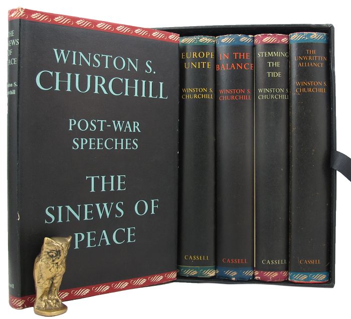 Item #159617 POST-WAR SPEECHES (1948-1961). Winston S. Churchill.