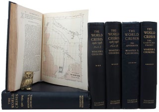 Item #159619 THE WORLD CRISIS. Five volumes in six (complete). Winston S. Churchill