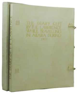 Item #159811 THE DIARY OF T. E. LAWRENCE MCMXI. T. E. Lawrence