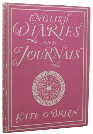 Item #160665 ENGLISH DIARIES AND JOURNALS. Kate O'Brien